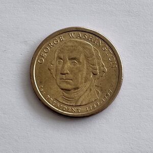 George Washington 1st Presidential $1 Dollar 2007 D Minted